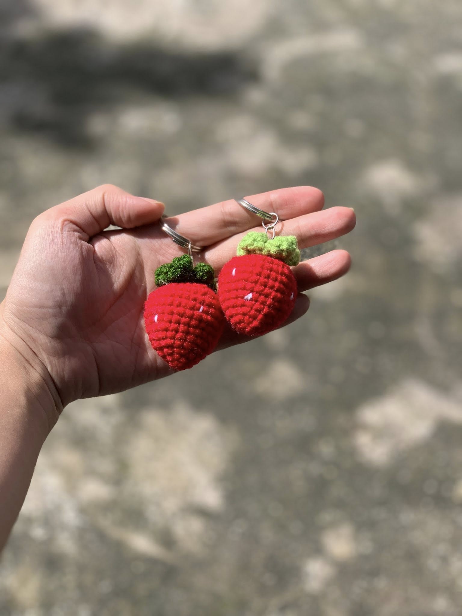 Móc khóa Dâu Tây