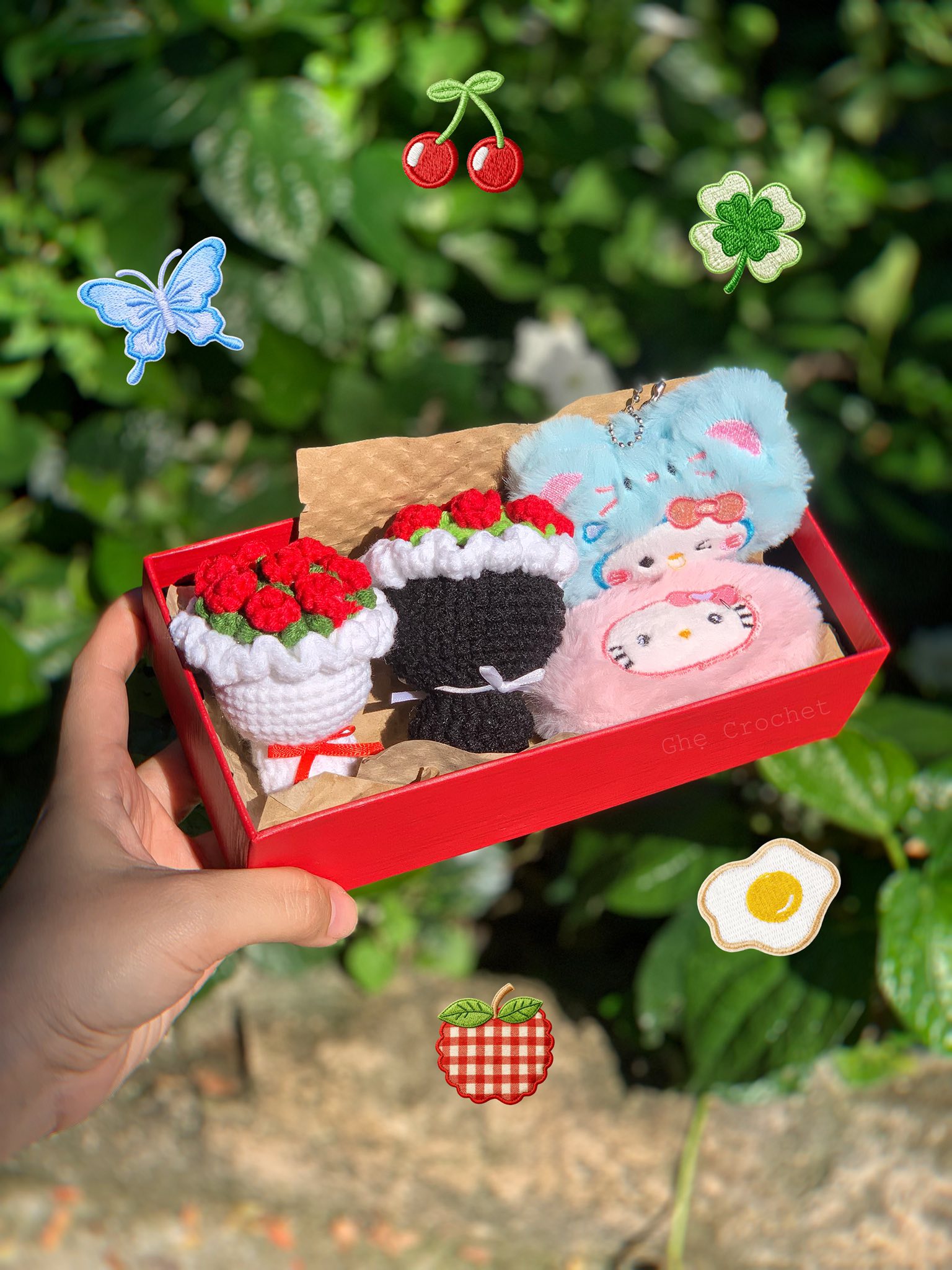 Set Hoa Hồng Đôi