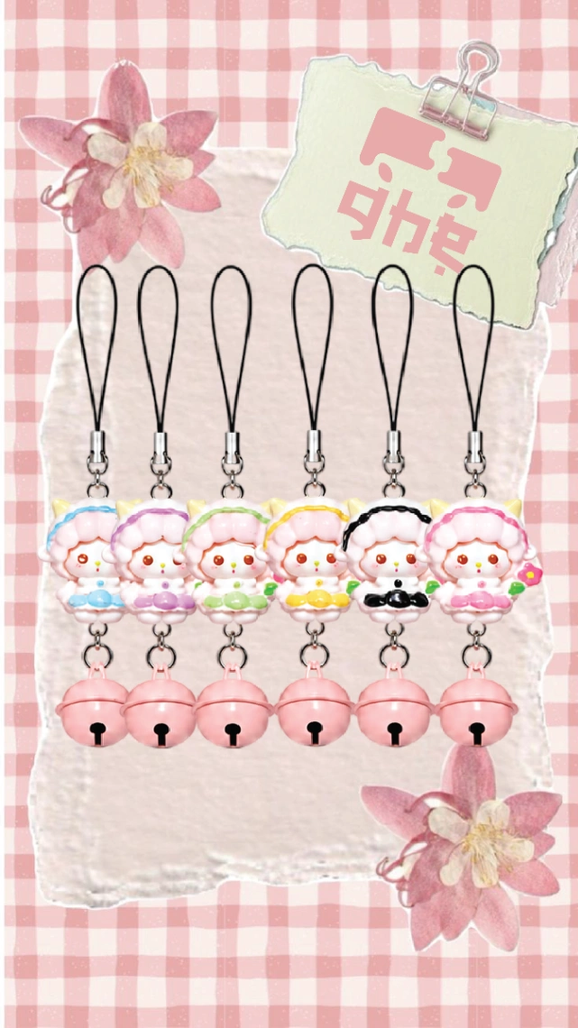 Phone Charm CỪU HỒNG✨