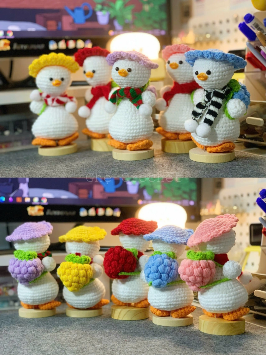 🦆 VỊT LEN ĐEO BALO